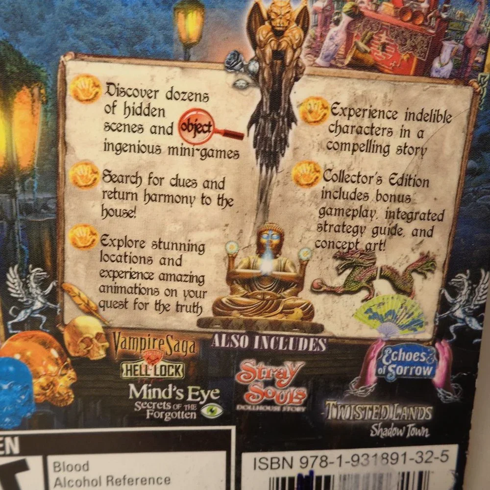 GHOSTS & DEMONS 6 Pack The Palm Of Zoroaster New PC DVD-ROM Video Game